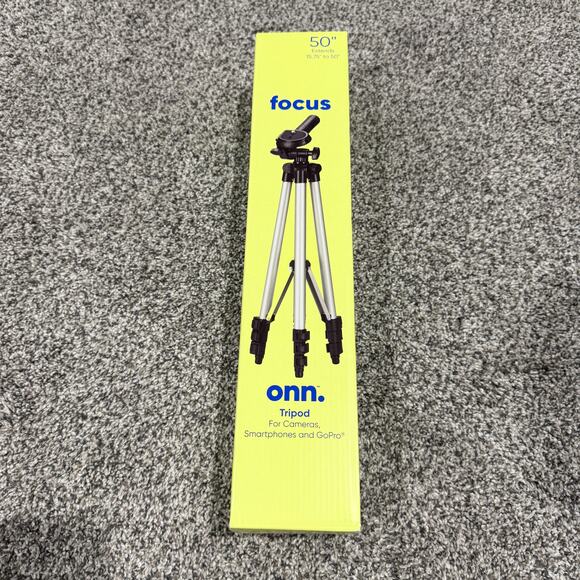 New in box, Tripod 50", For Cameras, Smartphones and GoPro - Picture 1 of 3